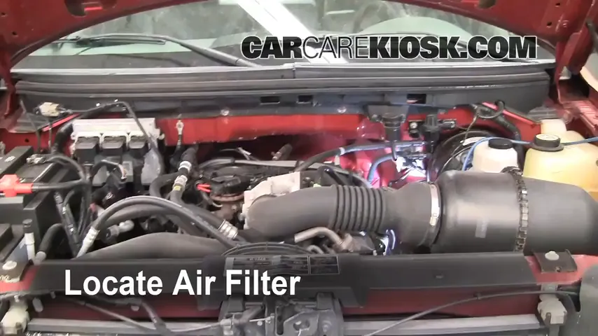 2007 Ford F-150 XL 4.2L V6 Standard Cab Pickup (2 Door) Filtre à air (moteur)